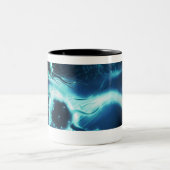 Tasse 2 Couleurs Rendu artistique des cellules cancéreuses (Centre)