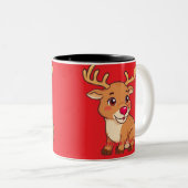 Tasse 2 Couleurs Renneau bébé (Devant droit)