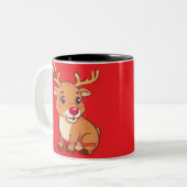 Tasse 2 Couleurs Renneau bébé (Devant gauche)