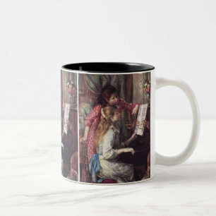 Tasse 2 Couleurs Renoir : Filles au piano