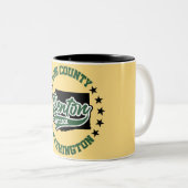 Tasse 2 Couleurs Renton, Washington (Devant droit)