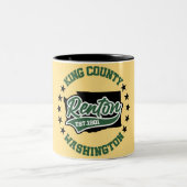 Tasse 2 Couleurs Renton, Washington (Centre)