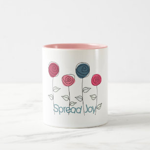Tasse 2 Couleurs Répandre la joie