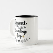 Tasse 2 Couleurs Répéter La Joie Sonnante (Devant gauche)