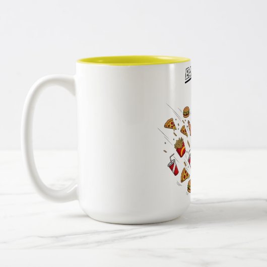 Tasse 2 Couleurs Répéter le combat (Gauche)