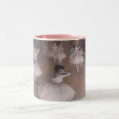 Tasse 2 Couleurs Répétition de ballet d'Edgar Degas | sur l'étape, (Centre)