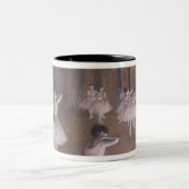 Tasse 2 Couleurs Répétition de ballet d'Edgar Degas | sur l'étape, (Centre)