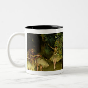 Tasse 2 Couleurs Répétition de ballet - Edgar Degas - 1875