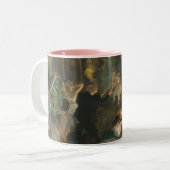 Tasse 2 Couleurs Répétition de la scène de ballet | Edgar Degas imp (Devant gauche)
