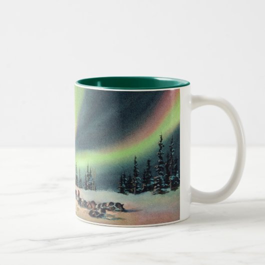 Tasse 2 Couleurs REPOS pour le MUSHERS par SHARON SHARPE (Droit)