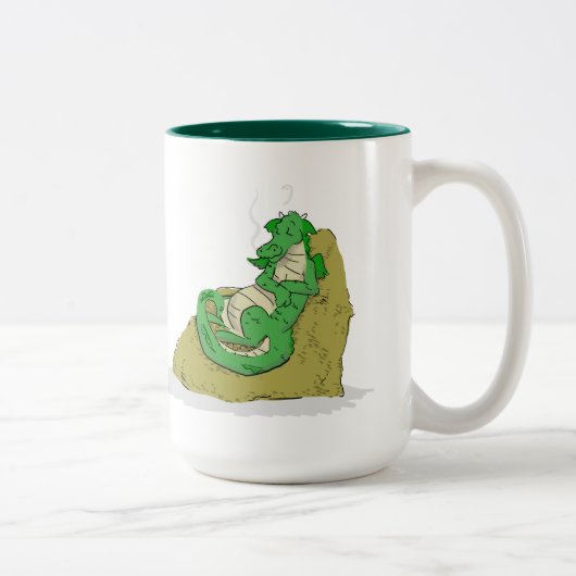 Tasse 2 Couleurs Repos sur le butin (Droit)