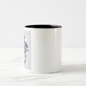 Tasse 2 Couleurs Repose du visage de la sorcière (Centre)