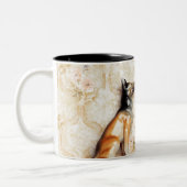 Tasse 2 Couleurs Représentation animale, article de nouveauté, (Gauche)