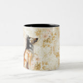 Tasse 2 Couleurs Représentation animale, article de nouveauté, (Centre)