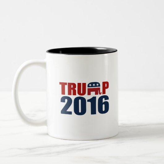TASSE 2 COULEURS RÉPUBLICAINS POUR L'ATOUT 2016 (Gauche)