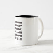 Tasse 2 Couleurs république bananière (Devant droit)