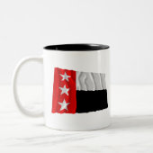 Tasse 2 Couleurs République du drapeau de Rio Grande (Gauche)