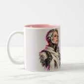 Tasse 2 Couleurs Requiem d'Argent (Gauche)