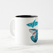 Tasse 2 Couleurs requin (Devant gauche)