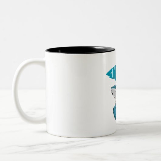 Tasse 2 Couleurs requin (Gauche)