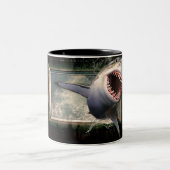Tasse 2 Couleurs Requin blanc (Centre)