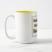 Tasse 2 Couleurs "Require Courage" Joli Design. Commandez dès maint (Gauche)