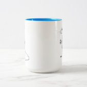 Tasse 2 Couleurs Réserver la souris (Centre)