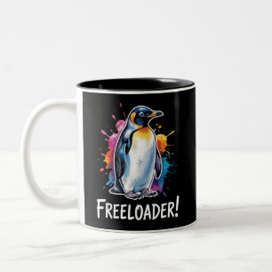 Tasse 2 Couleurs Résistance politique du parasite pingouin