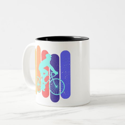 TASSE 2 COULEURS RESPECT BICYCLE (Devant gauche)