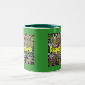 Tasse 2 Couleurs Respectez la terre (Centre)