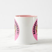 Tasse 2 Couleurs Respectez le singe fâché ou faites face à sa (Centre)