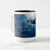 Tasse 2 Couleurs Respirer (Devant gauche)