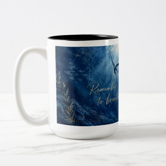 Tasse 2 Couleurs Respirer (Gauche)