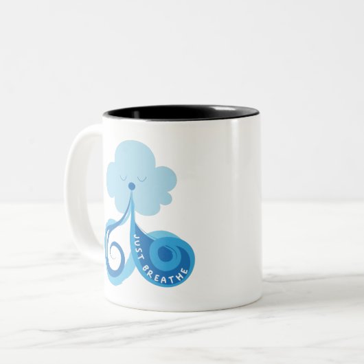 Tasse 2 Couleurs Respirez (Devant gauche)