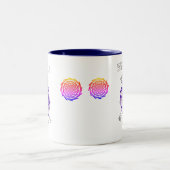 Tasse 2 Couleurs Respirez la focalisation Relax (Centre)
