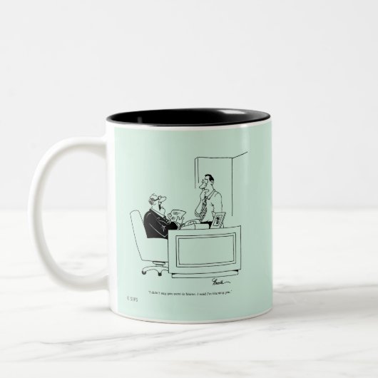 Tasse 2 Couleurs Responsabilité Office (Gauche)