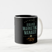 Tasse 2 Couleurs Responsable marketing (Devant droit)