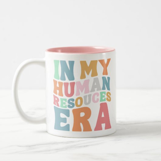 Tasse 2 Couleurs Ressources humaines (Gauche)