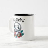 Tasse 2 Couleurs Reste bizarre (Devant gauche)