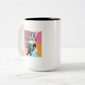 Tasse 2 Couleurs Reste funky skunk (Devant gauche)