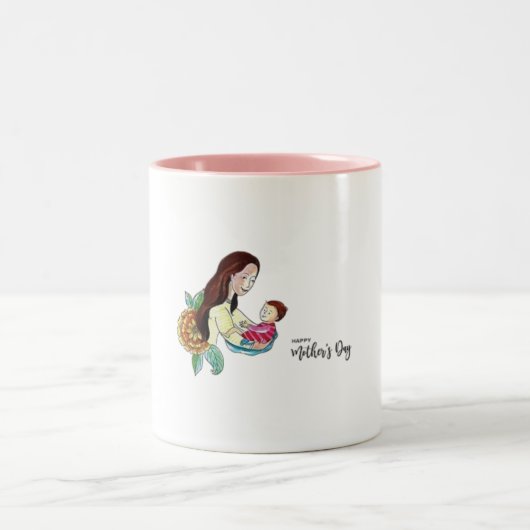 Tasse 2 Couleurs rester ensemble (Centre)