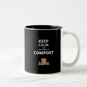 Tasse 2 Couleurs Restez calme et pensez à composer