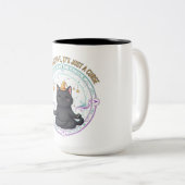 Tasse 2 Couleurs Restez l'Halloween à la mode (Devant droit)