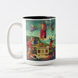 Tasse 2 Couleurs Résurrection de Jésus-Christ par Raphaël