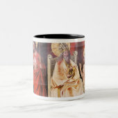 Tasse 2 Couleurs Retable dépeignant le Christ avec St Thomas (Centre)