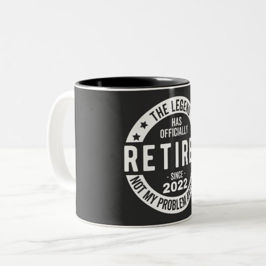 Tasse 2 Couleurs Retired (Devant gauche)