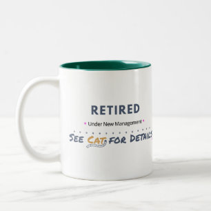 Tasse 2 Couleurs RETIRED : Sous nouvelle direction, voir le chat po