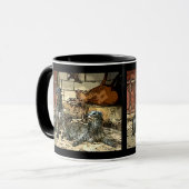 Tasse 2 Couleurs Retour de chasse (Devant gauche)