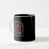 Tasse 2 Couleurs Retraité (Devant gauche)
