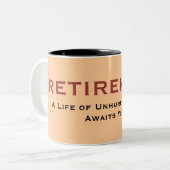 TASSE 2 COULEURS RETRAITE (Devant gauche)